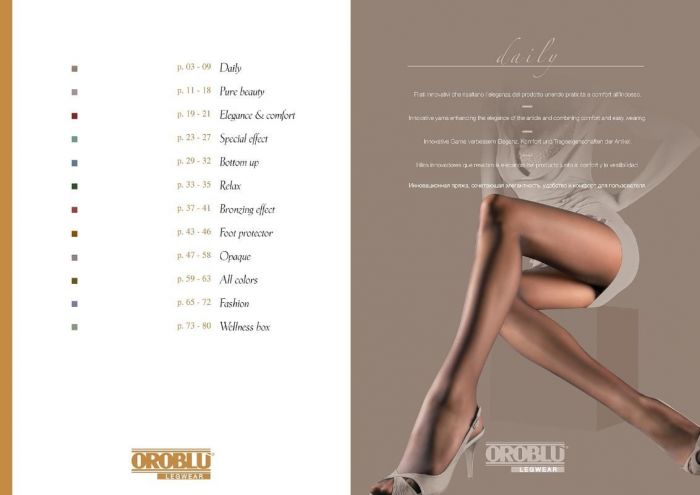 Oroblu Oroblu-basic 2012 Catalog-2  Basic 2012 Catalog | Pantyhose Library